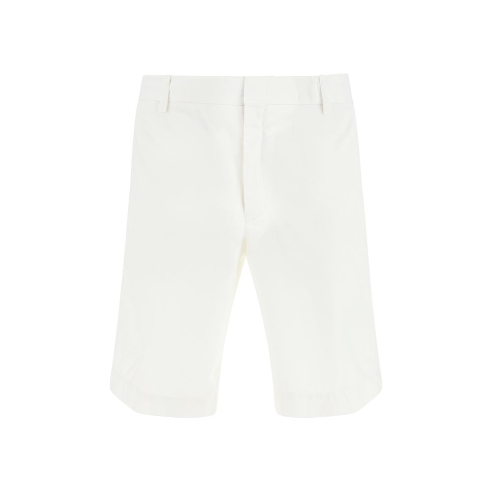 ZEGNA Navy Luxurious Cotton Shorts Crafted for Comfort