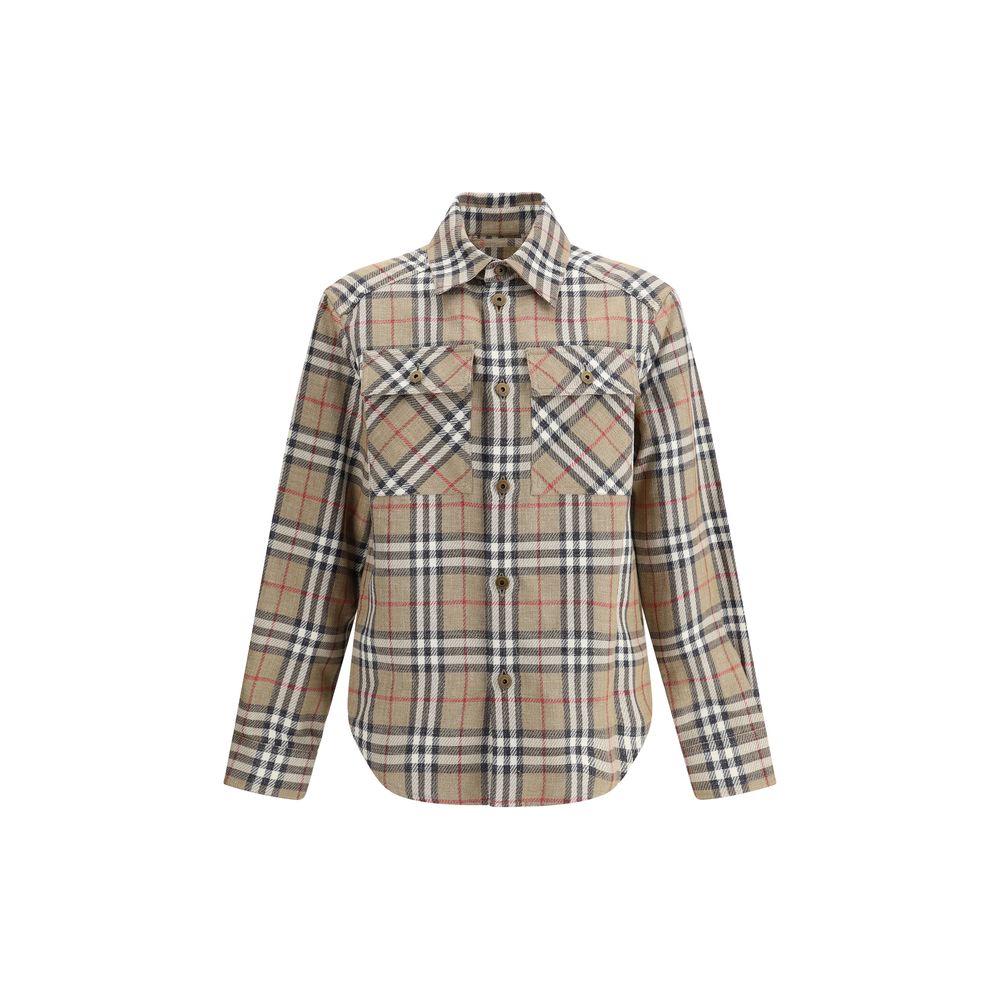 Burberry Multicolor Check Cotton Shirt