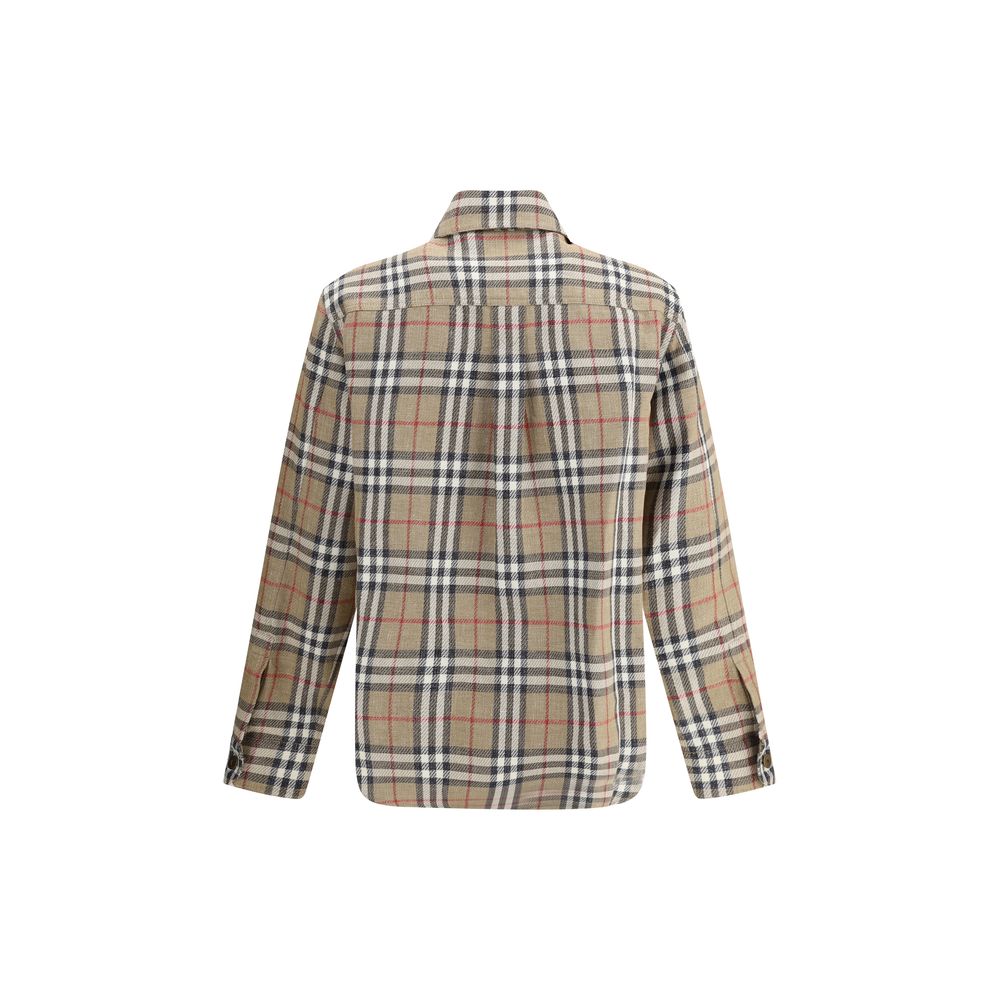 Burberry Multicolor Check Cotton Shirt
