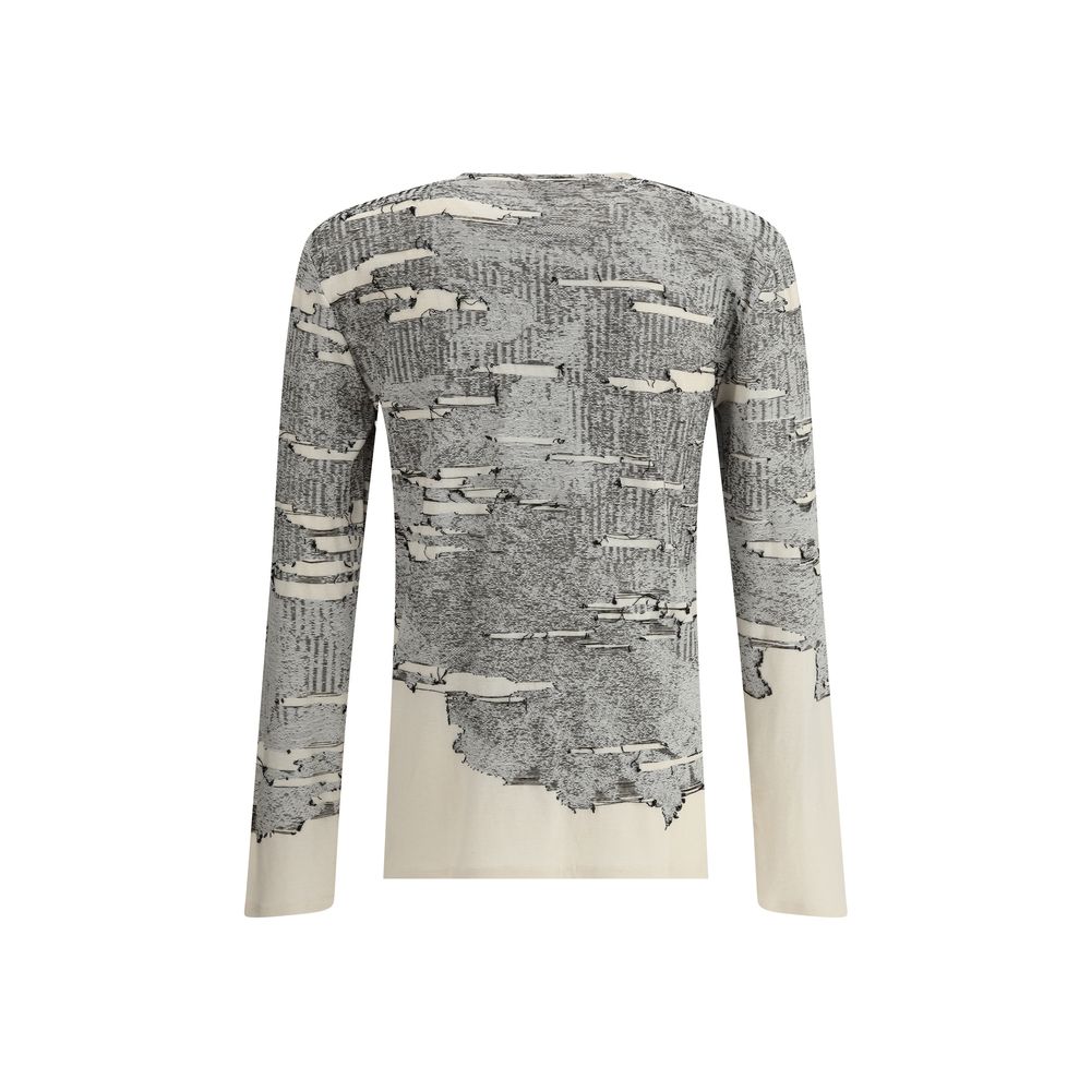 Diesel Black K-Cadmo Jersey Long Sleeve Top
