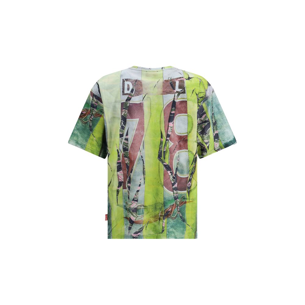 Diesel White Cotton T-boxt-r13 T-Shirt - Contemporary Statement Piece