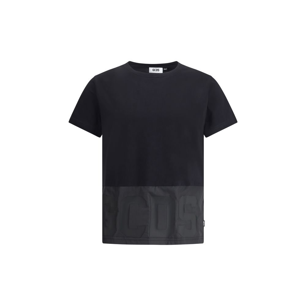 GCDS White Premium Cotton T-Shirt with Iconic Design