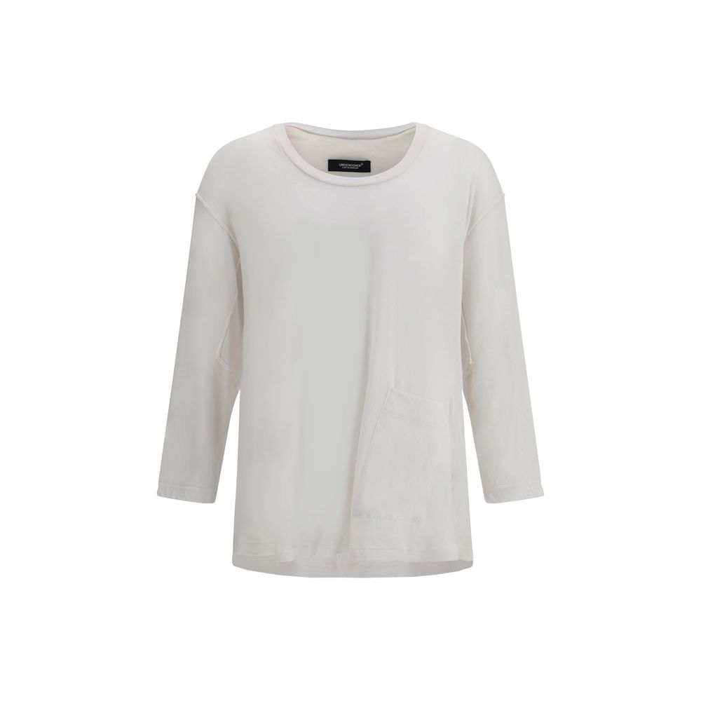 Undercover Black Cotton Long Sleeve Jersey With Pocket