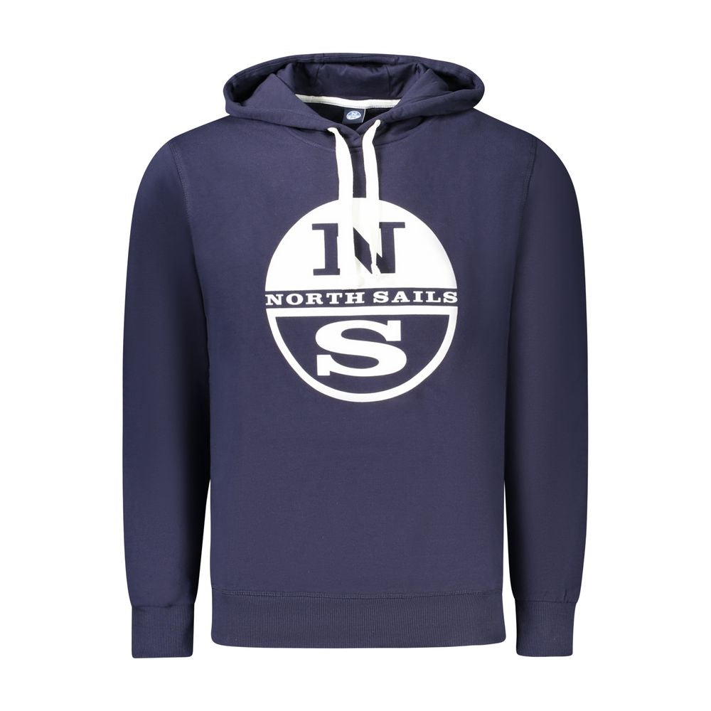 North Sails Blue Cotton Sweater for Elevated Style