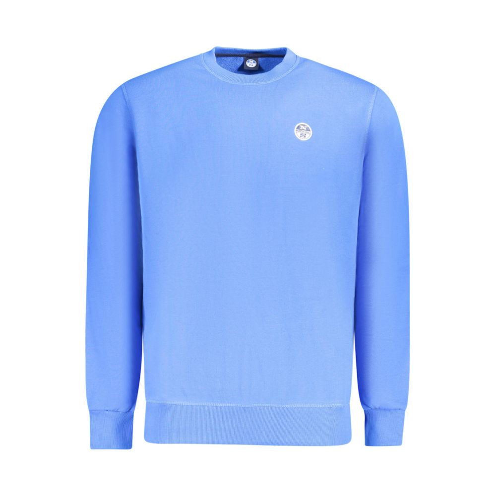 North Sails Blue Cotton Sweater for Nautical Elegance