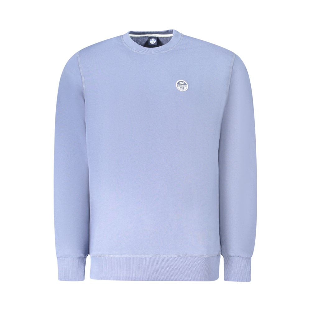 North Sails Blue Cotton Sweater for Elevated Style