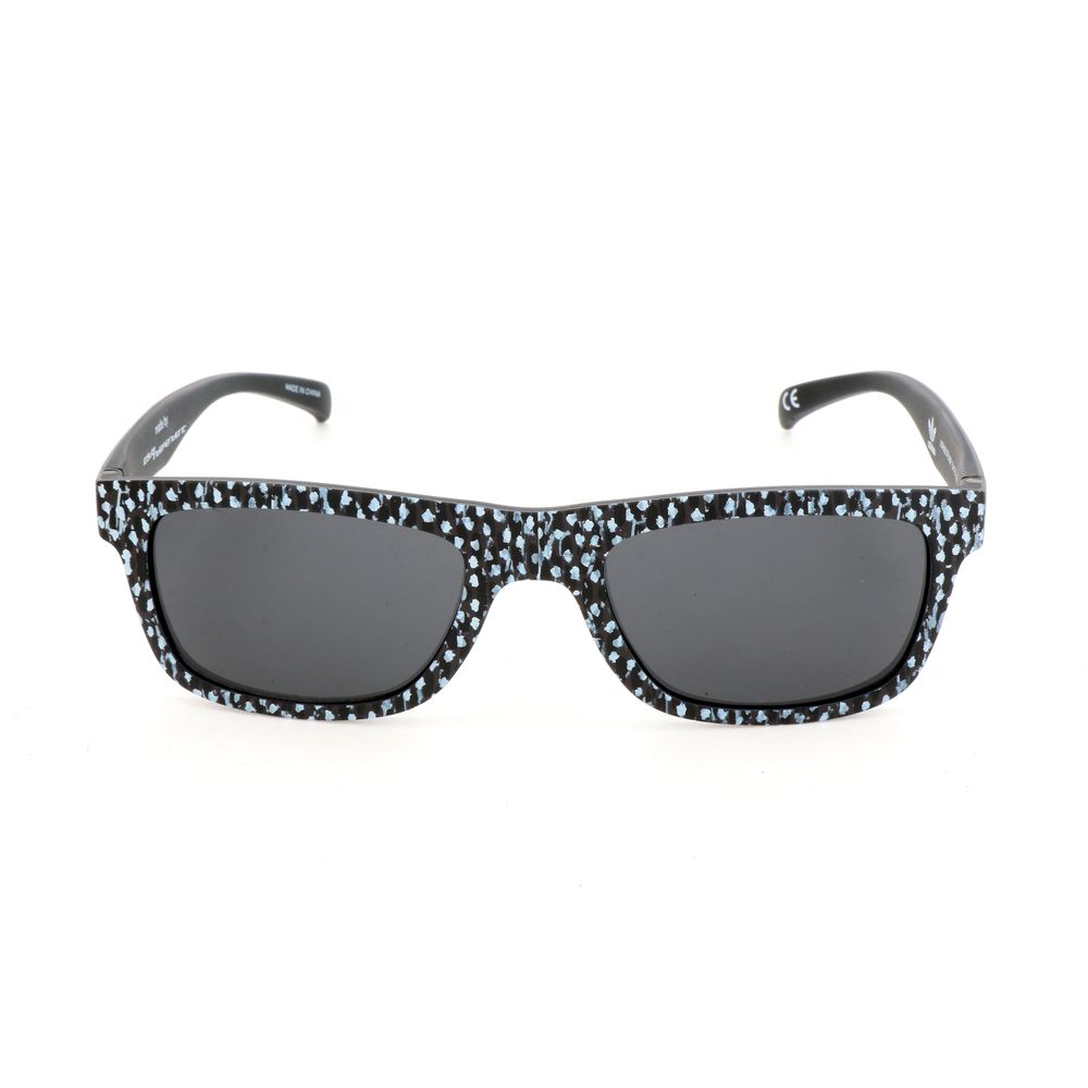 Adidas Black Acetate Sunglasses with Elegant Gray Lenses