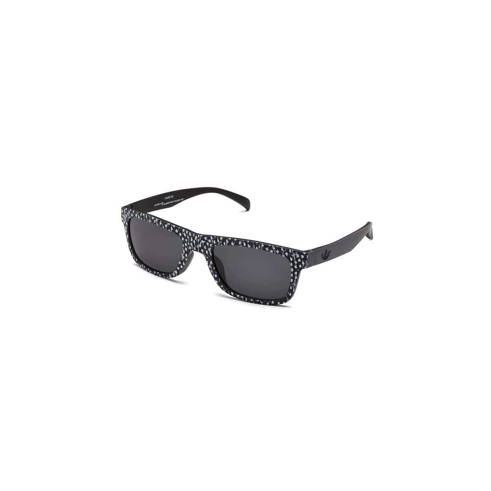 Adidas Black Acetate Sunglasses with Elegant Gray Lenses