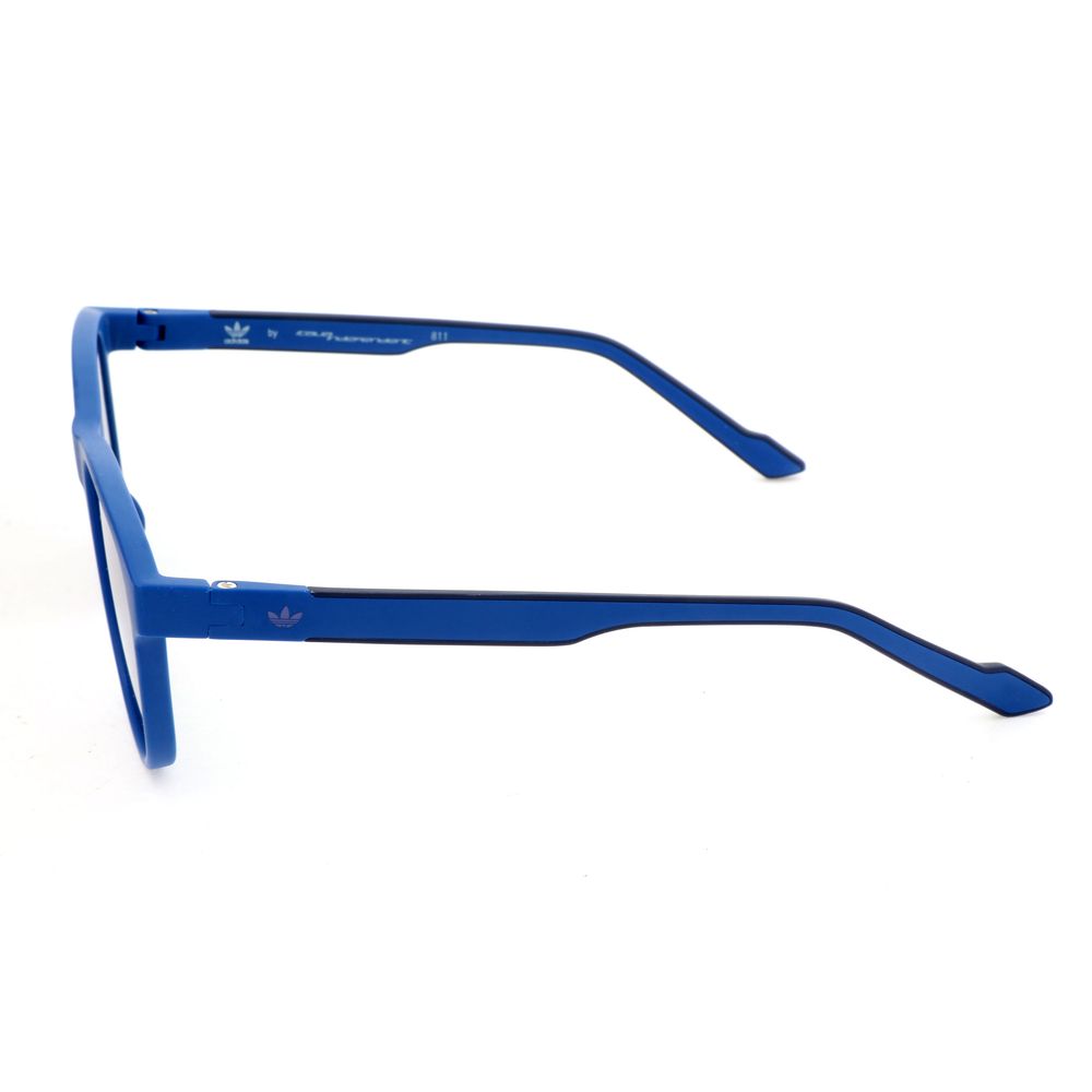 Adidas Blue Acetate Sunglasses with Reflective Lenses