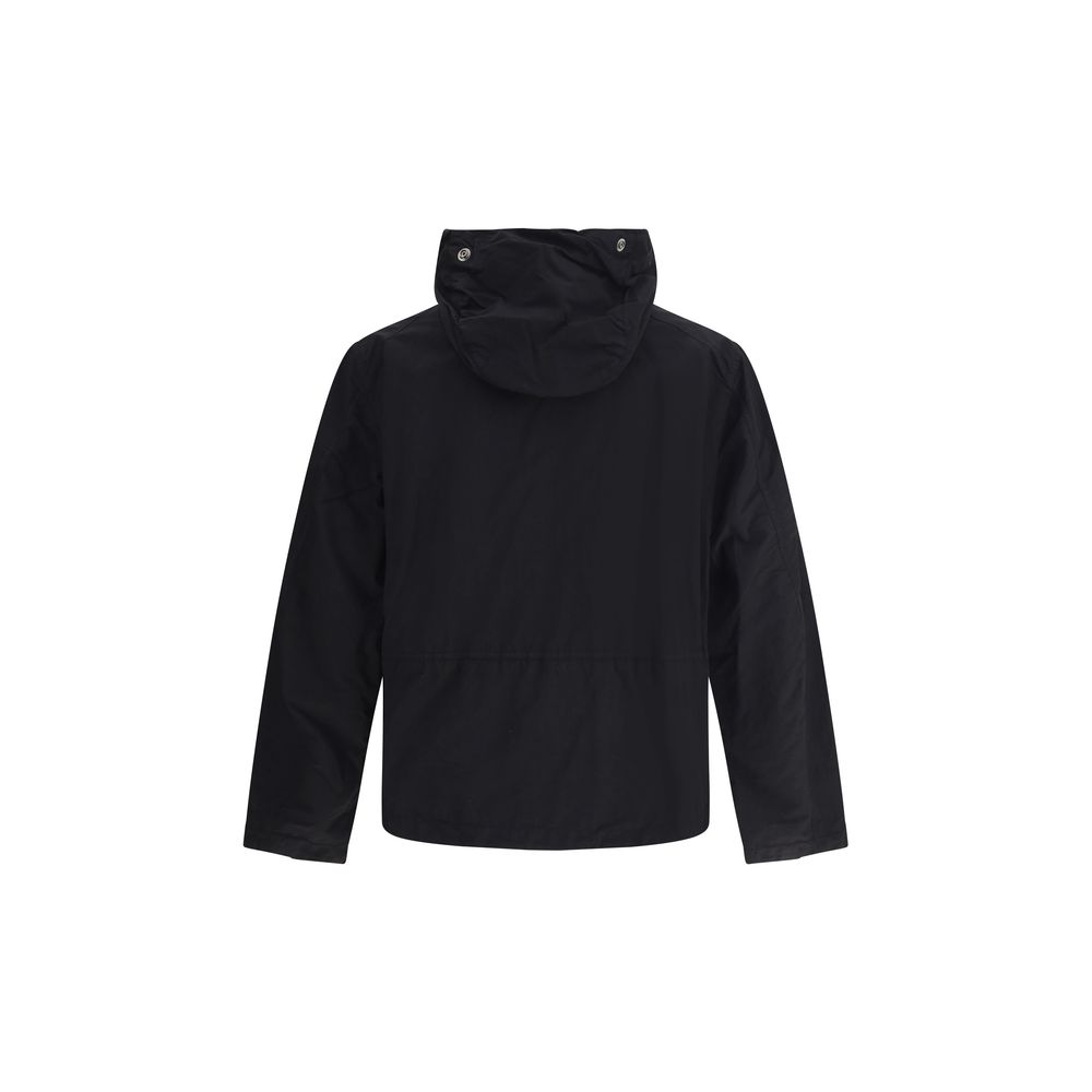 C.P. Company Black Waterproof Jacket for Elevated Urban Style