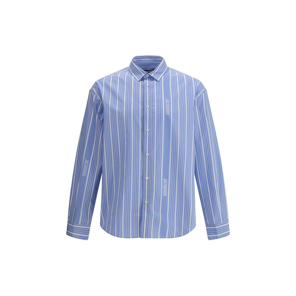 Jacquemus White Striped Cotton Shirt