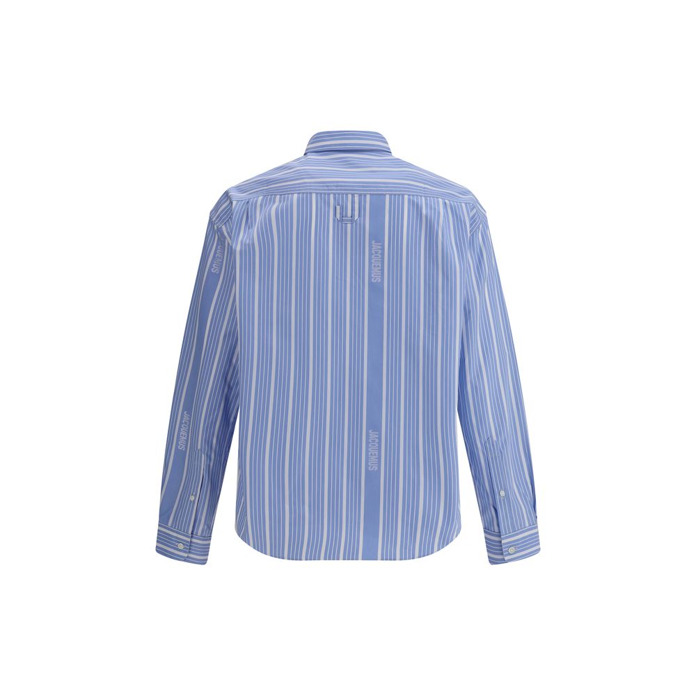 Jacquemus White Striped Cotton Shirt
