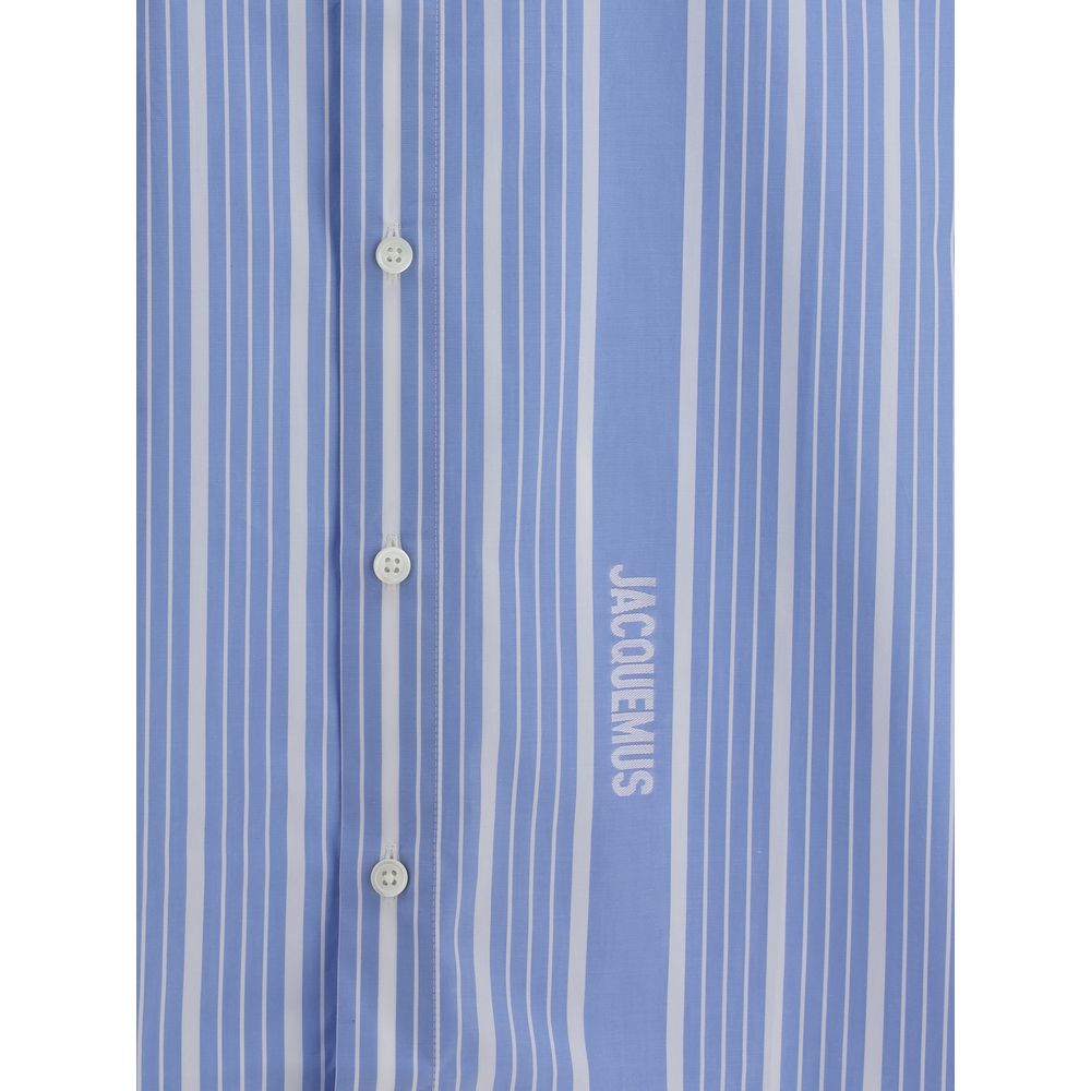 Jacquemus White Striped Cotton Shirt