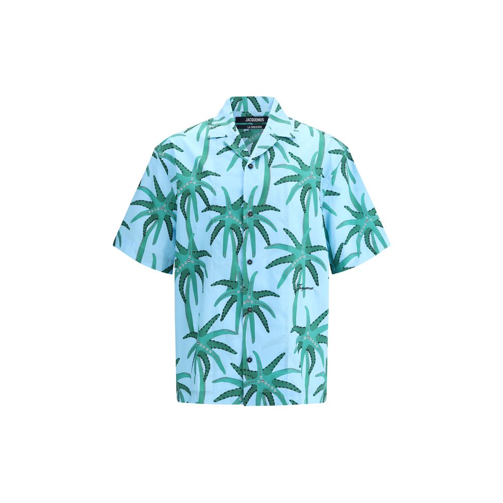 Jacquemus White Premium Cotton La Chemise Jean Shirt