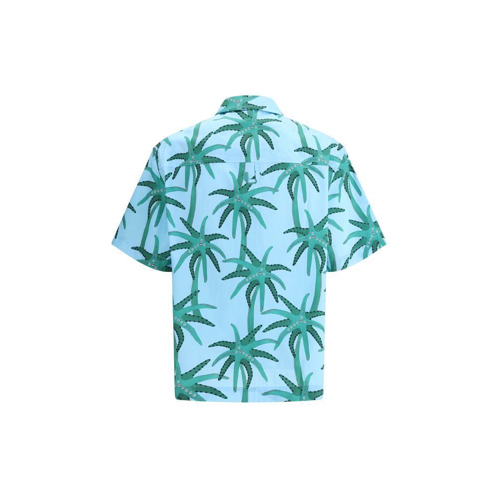 Jacquemus White Premium Cotton La Chemise Jean Shirt