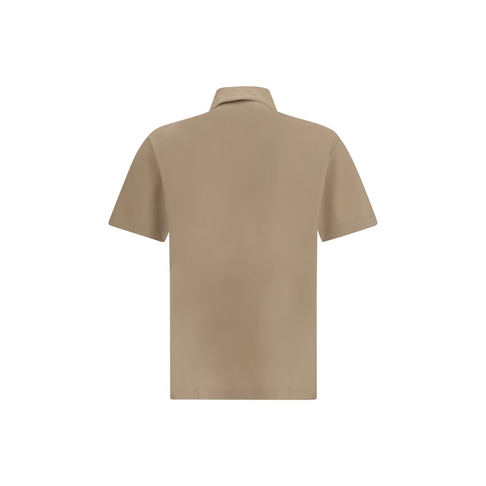 Ferragamo Navy Premium Cotton Polo Shirt