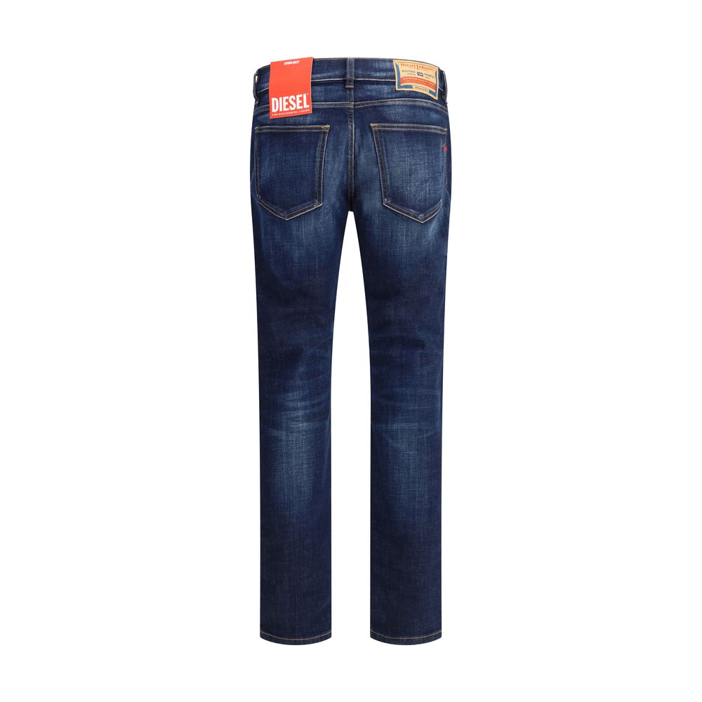 Diesel Blue Denim D-Strukt Jeans for Effortless Elegance