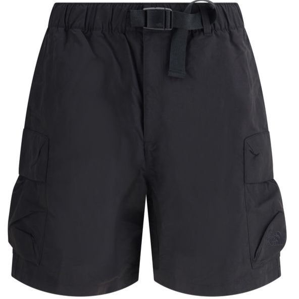 The North Face Black Cotton Shorts for Elevated Outdoor Style