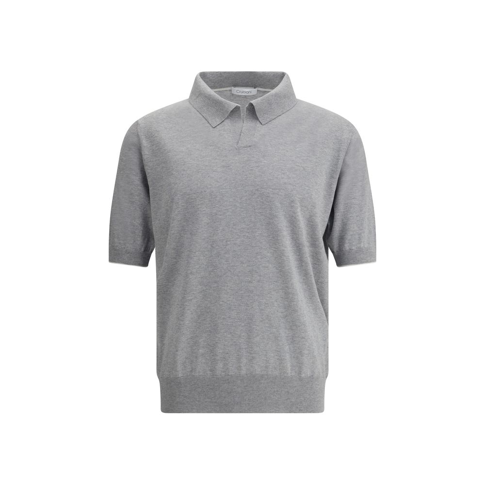 Cruciani Red Cotton Polo Shirt - Timeless Elegance Redefined