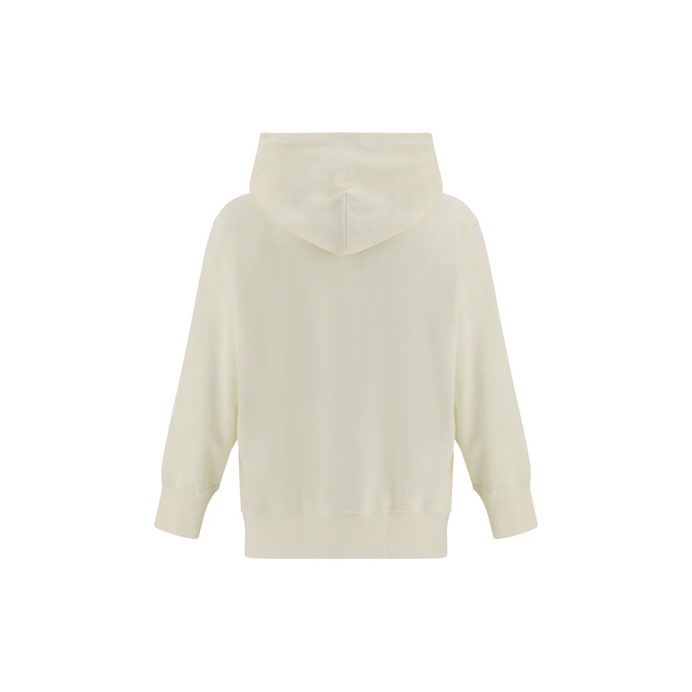 Undercover Black Cotton Hoodie with Double Zipper for Elevated Style