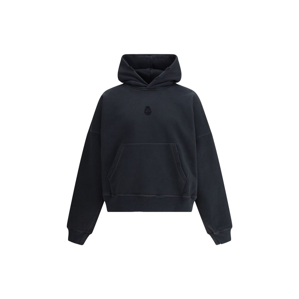Alexander McQueen Grey Cotton Oversized Hoodie
