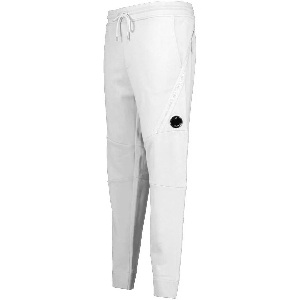 C.P. Company White Cotton Jeans & Pant for Elevated Style