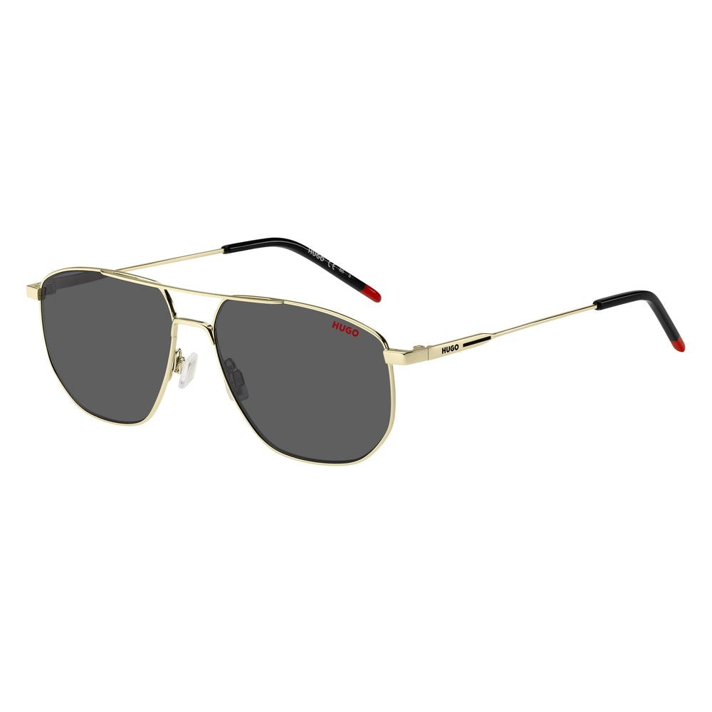 Hugo Boss Gold Metal Sunglasses for Timeless Elegance