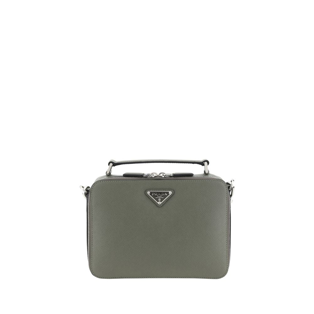 Prada Black Leather Shoulder Bag: Timeless Elegance Redefined