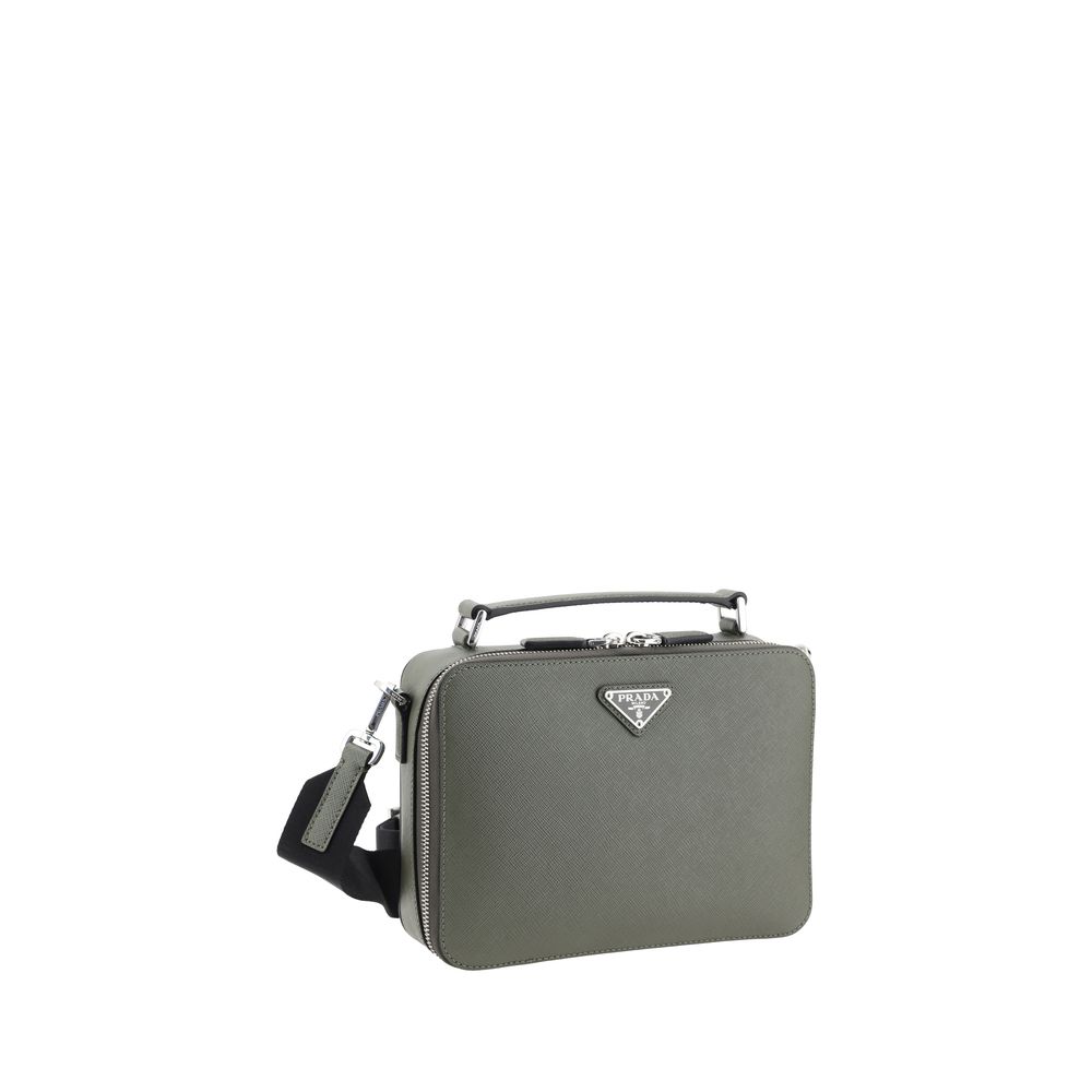 Prada Black Leather Shoulder Bag: Timeless Elegance Redefined
