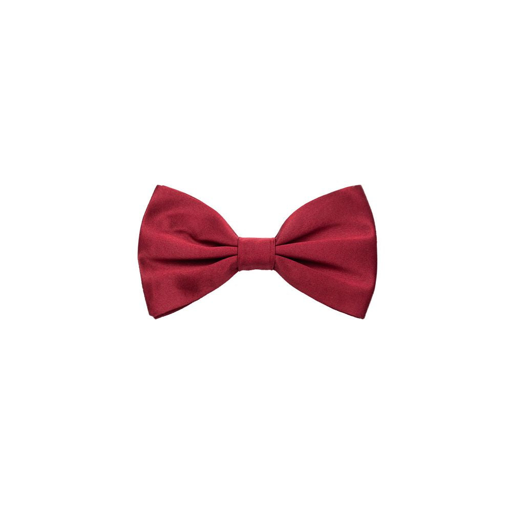 Dolce & Gabbana Red Silk Tie and Bowtie Set