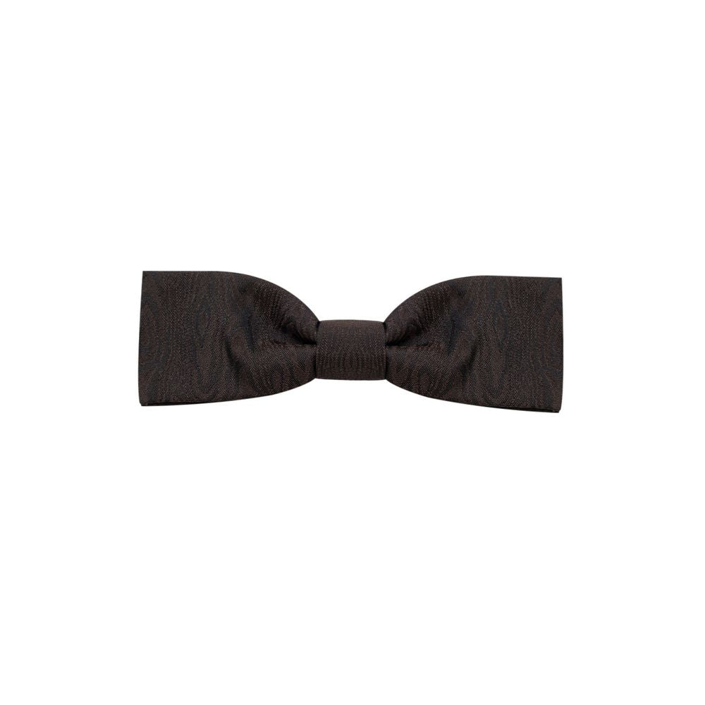 Dolce & Gabbana Brown Silk Tie for Elegant Styling