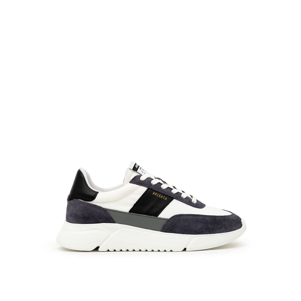 Axel Arigato White Fabric And Leather Sneaker Elegance