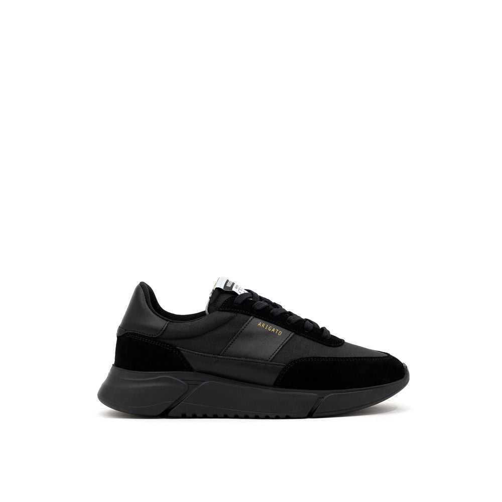 Axel Arigato Black Leather And Fabric Sneaker Elegance