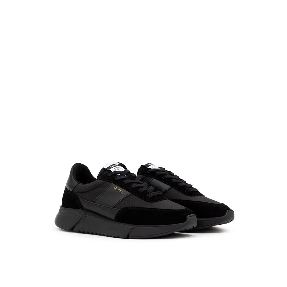 Axel Arigato Black Leather And Fabric Sneaker Elegance