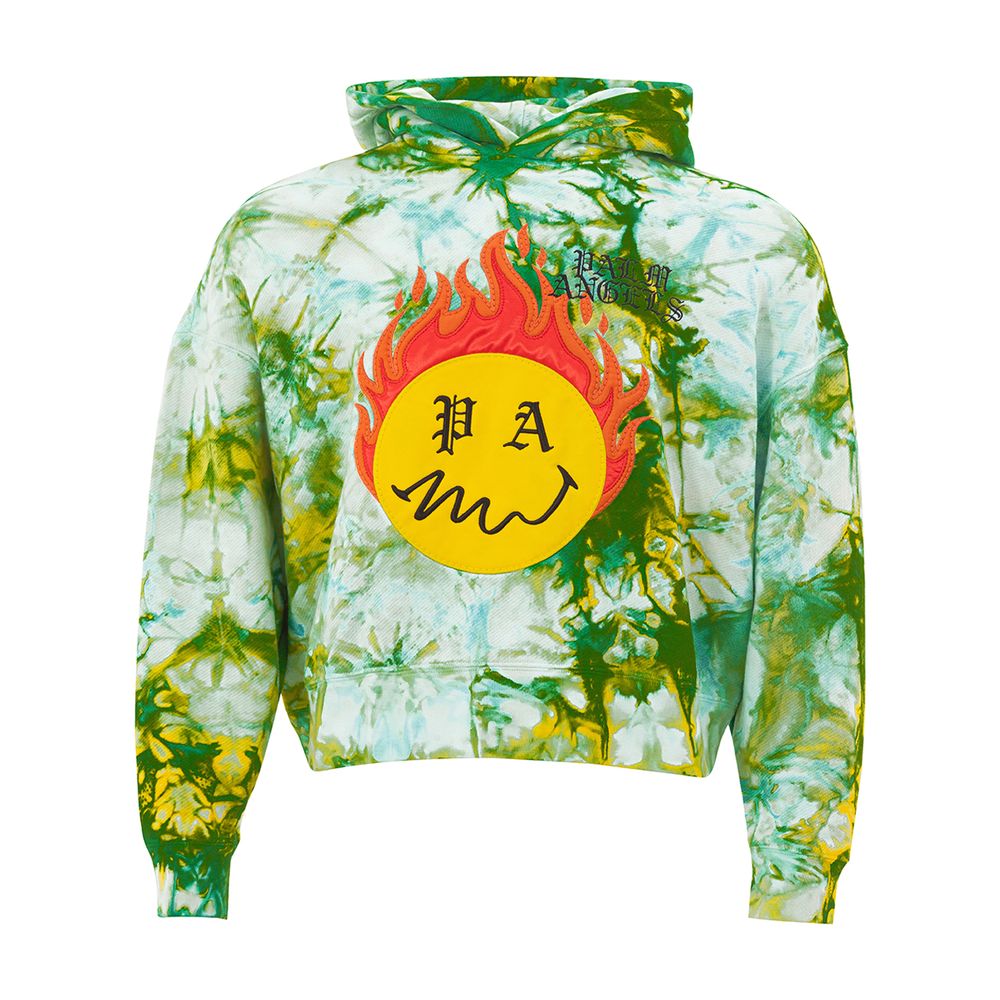 Palm Angels Multicolor Cotton Sweater for Elevated Style