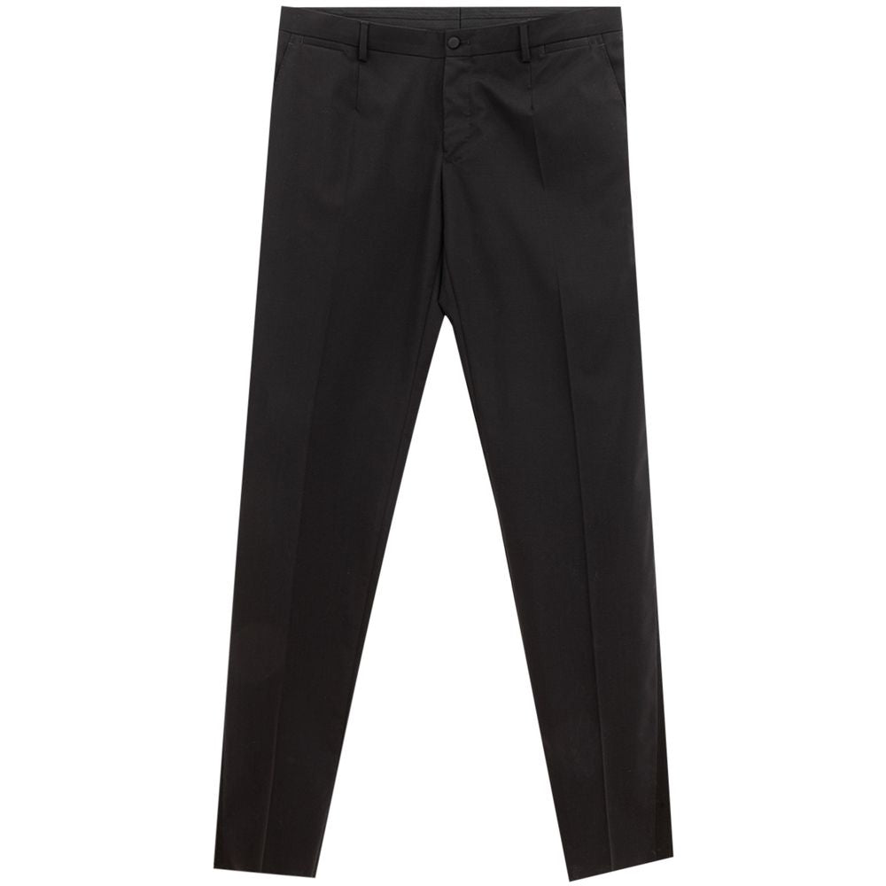Dolce & Gabbana Multicolor Wool Trousers & Pant Elegance
