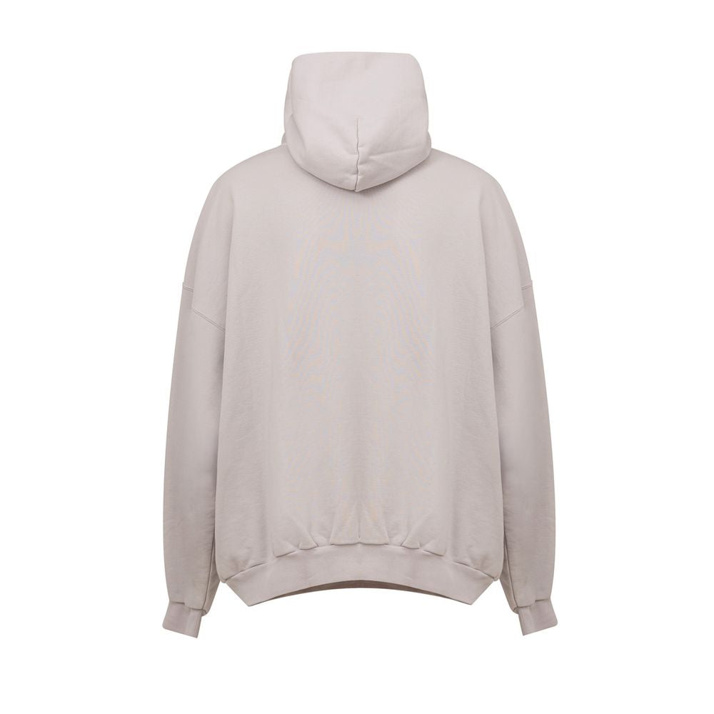 Balenciaga Gray Cotton Sweater for Elevated Wardrobe Essentials