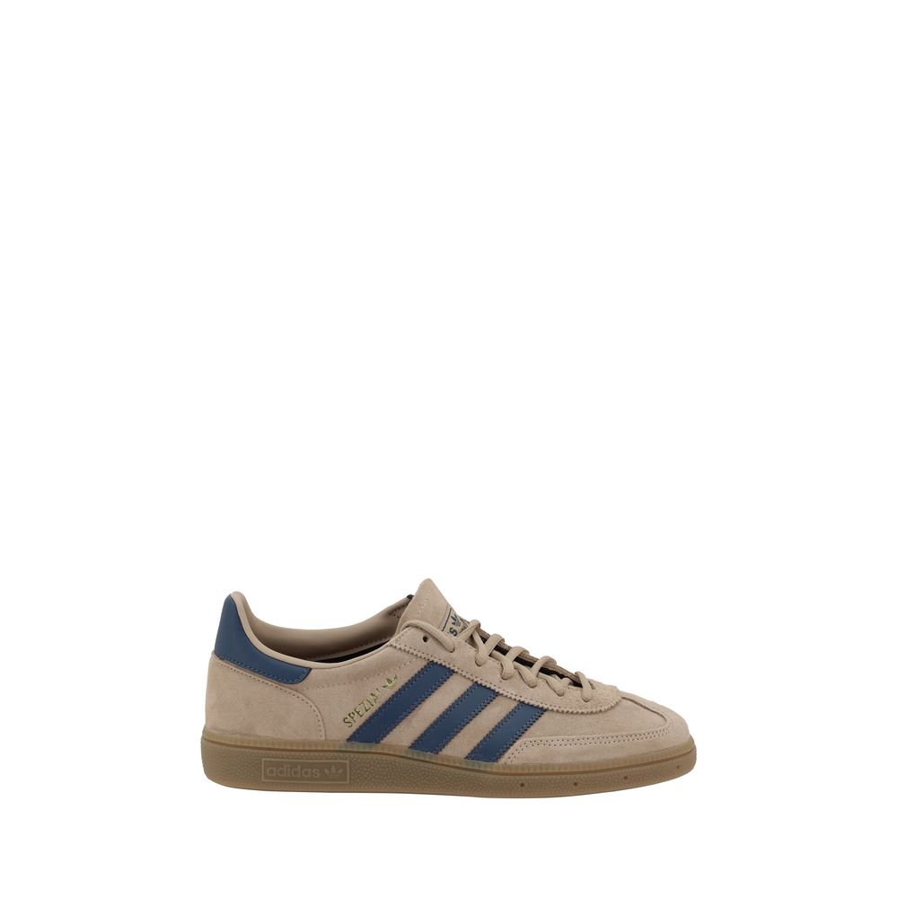 Adidas White Leather Handball Spezial Sneakers: Timeless Sophistication in Every Step