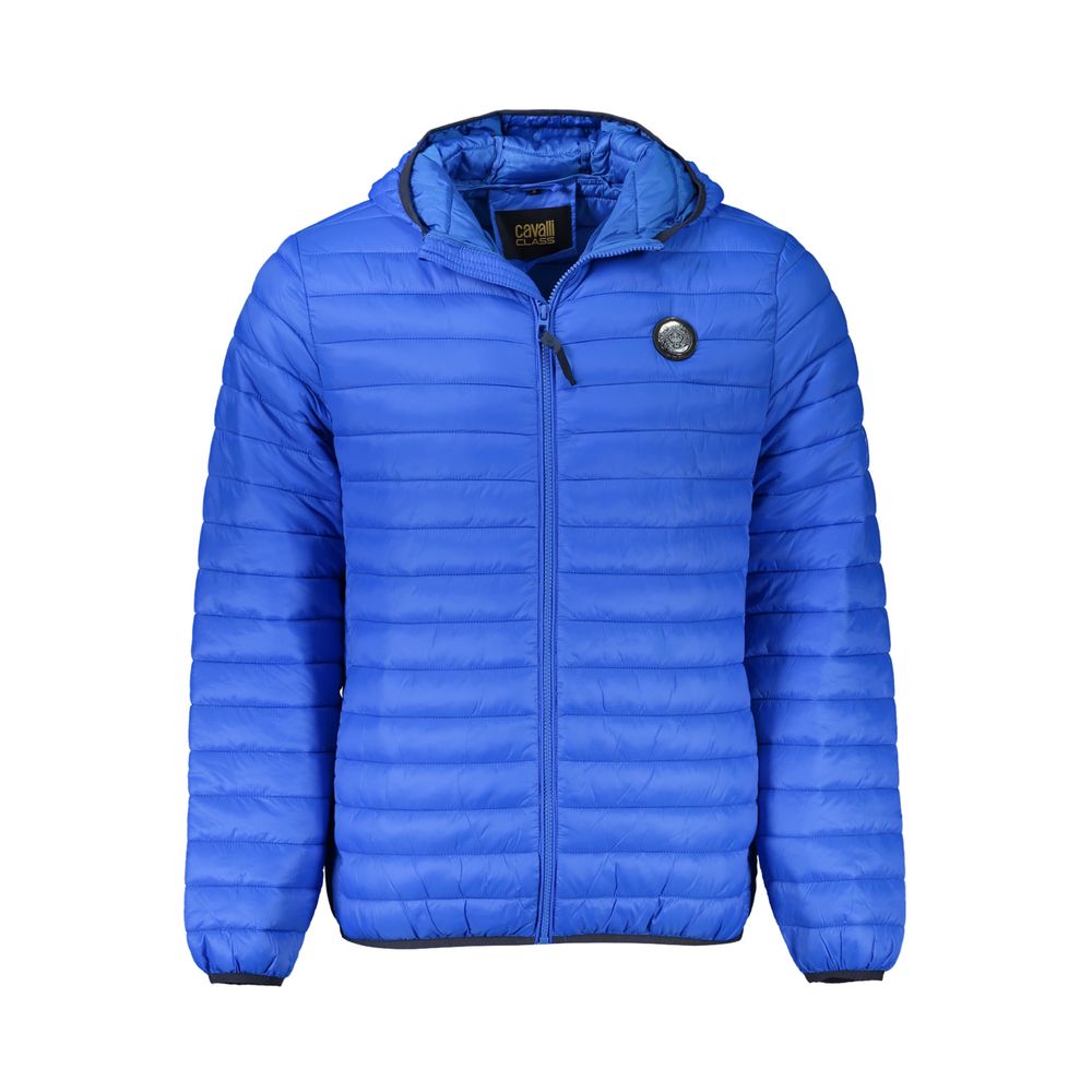 Cavalli Class Blue Luxe Jacket for Elevated Style