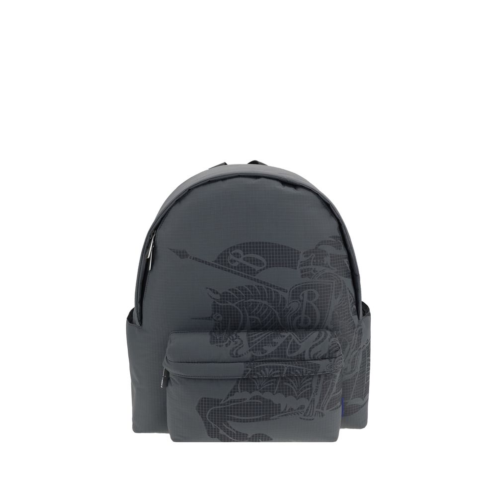 Burberry Red Nylon Windbreaker Backpack - Timeless Luxury Redefined