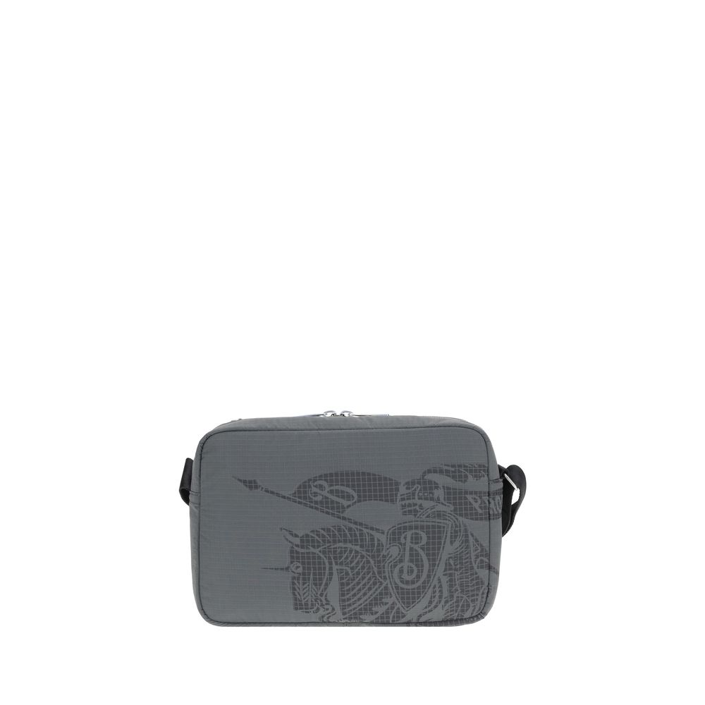 Burberry Black Nylon Windbreaker Shoulder Bag for Effortless Elegance
