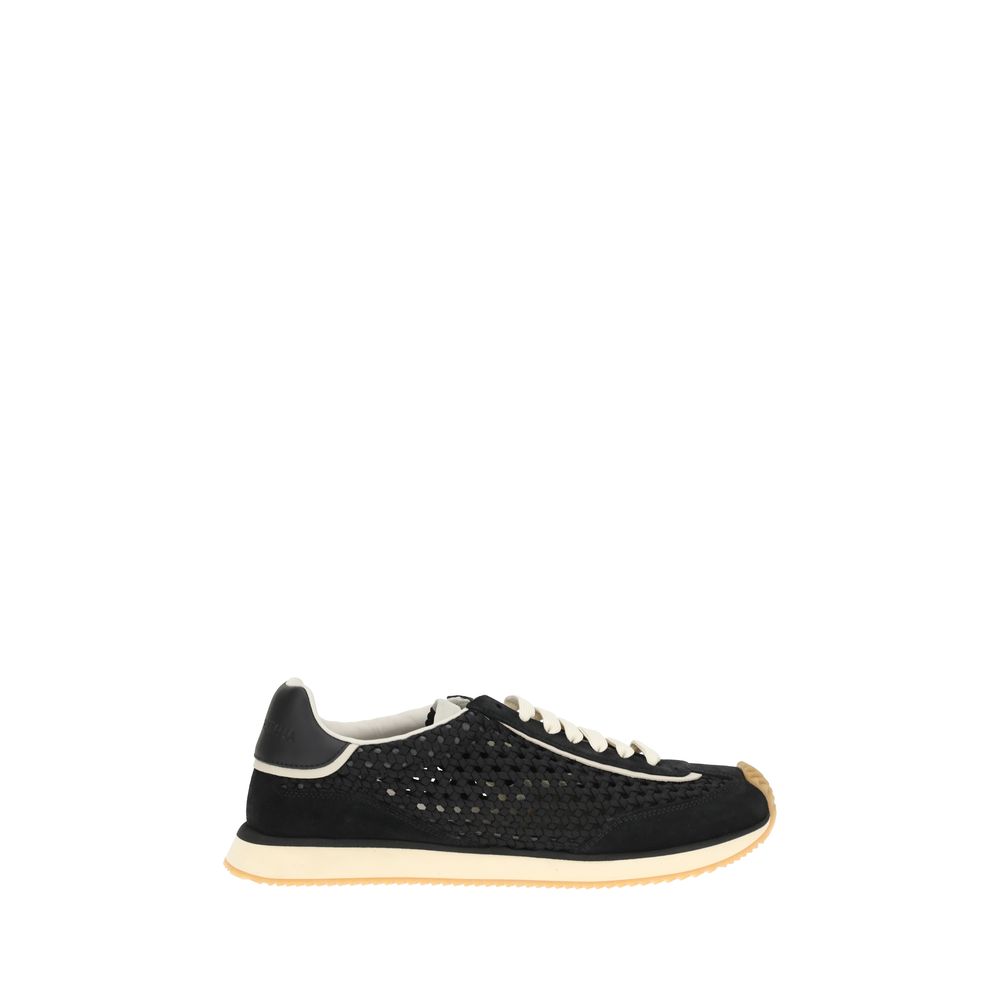 Dolce & Gabbana White Leather Sneaker Bassa Intr.Fettuccia
