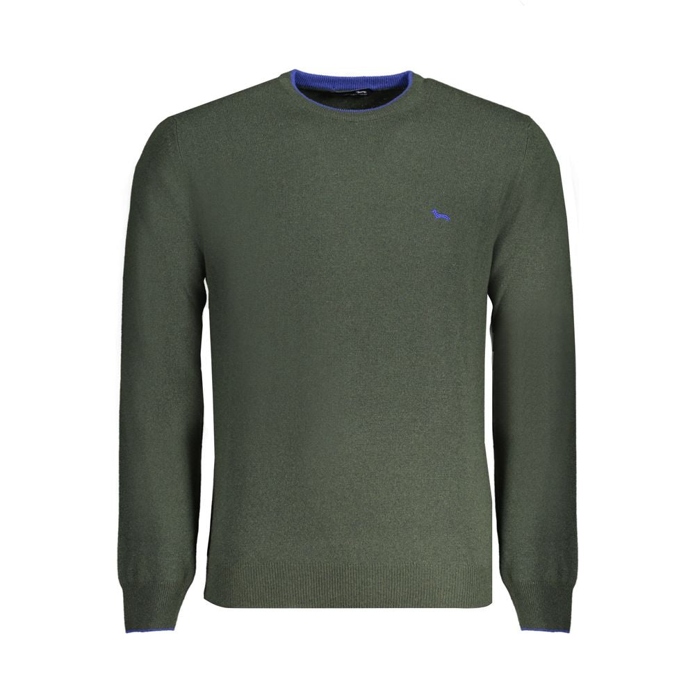 Harmont & Blaine Green Cashmere Sweater for Effortless Elegance