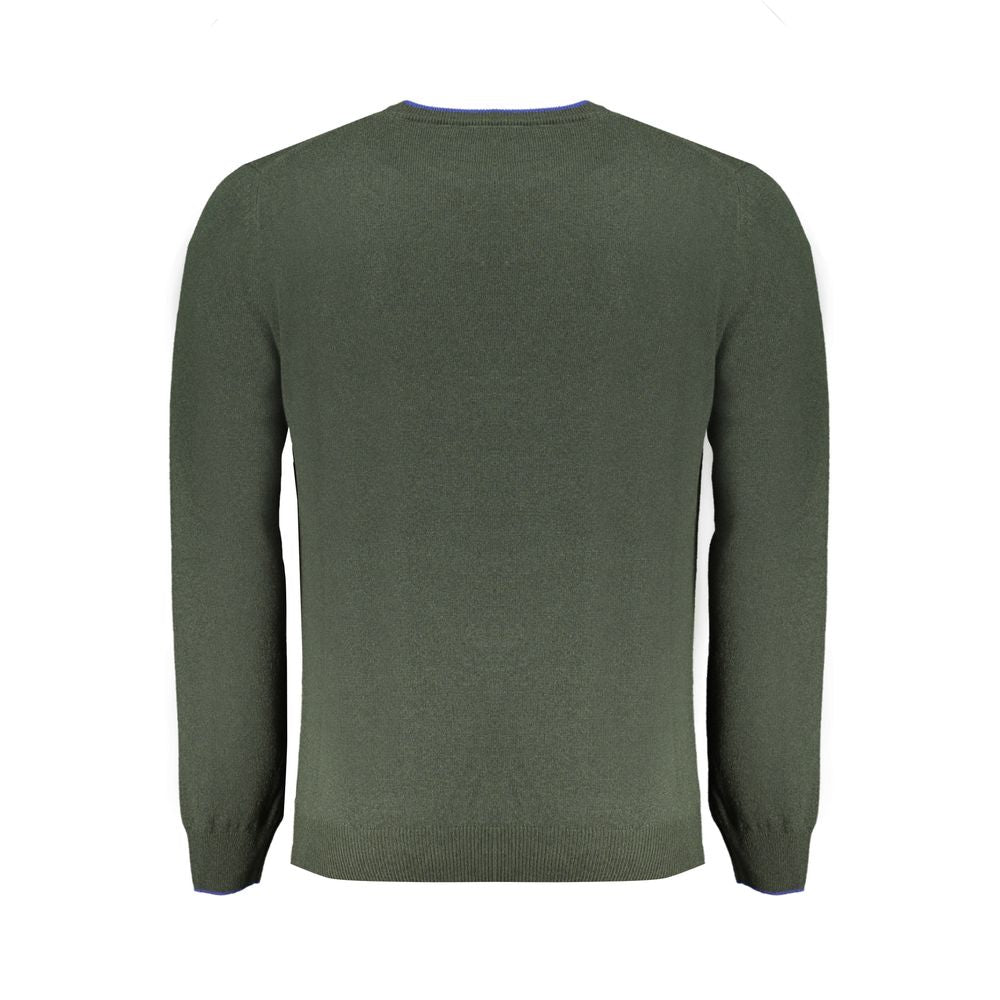 Harmont & Blaine Green Cashmere Sweater for Effortless Elegance