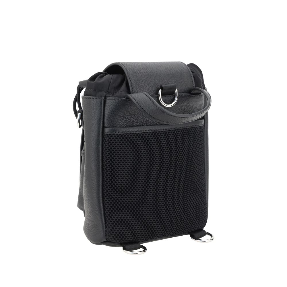 Fendi Red Leather Shoulder Backpack – Timeless Luxury Redefined