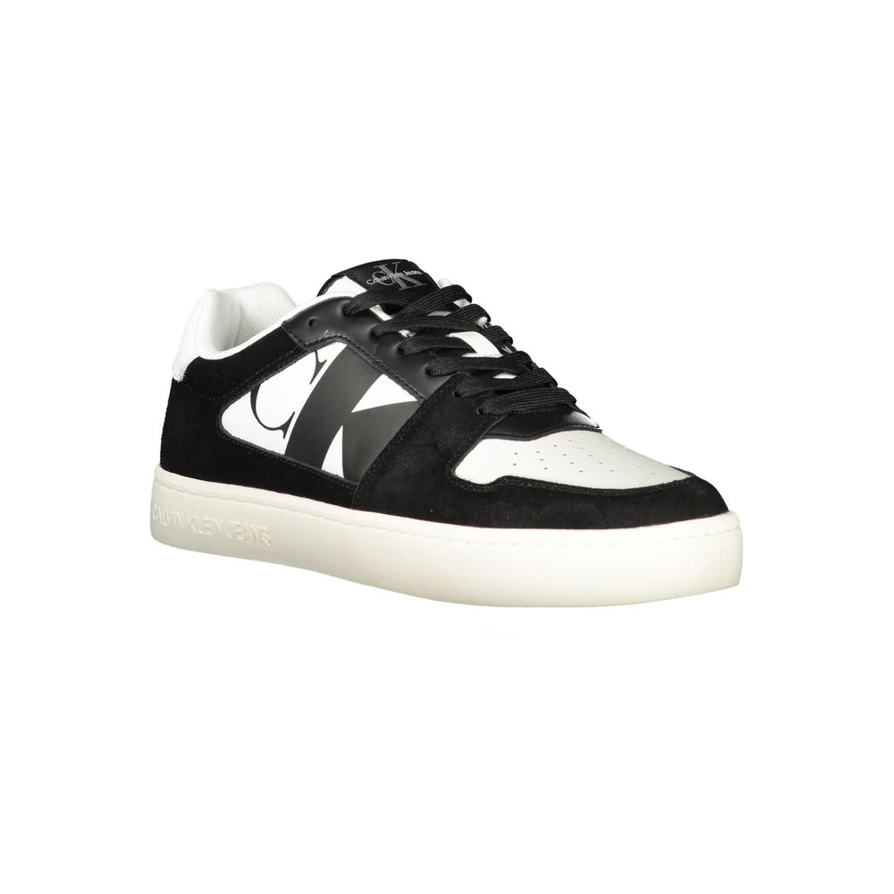 Calvin Klein White Leather Sneaker for Effortless Style