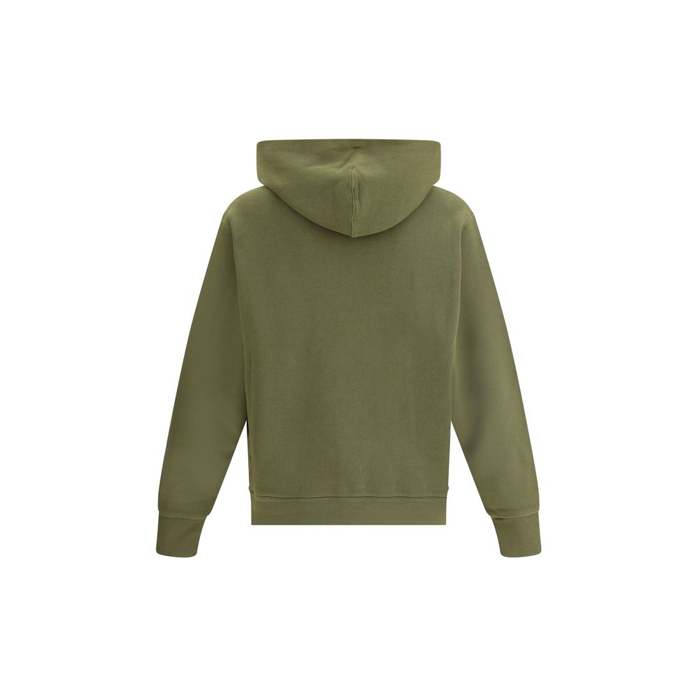 Moncler Grey Cotton Hoodie - Luxury Fashion Statement