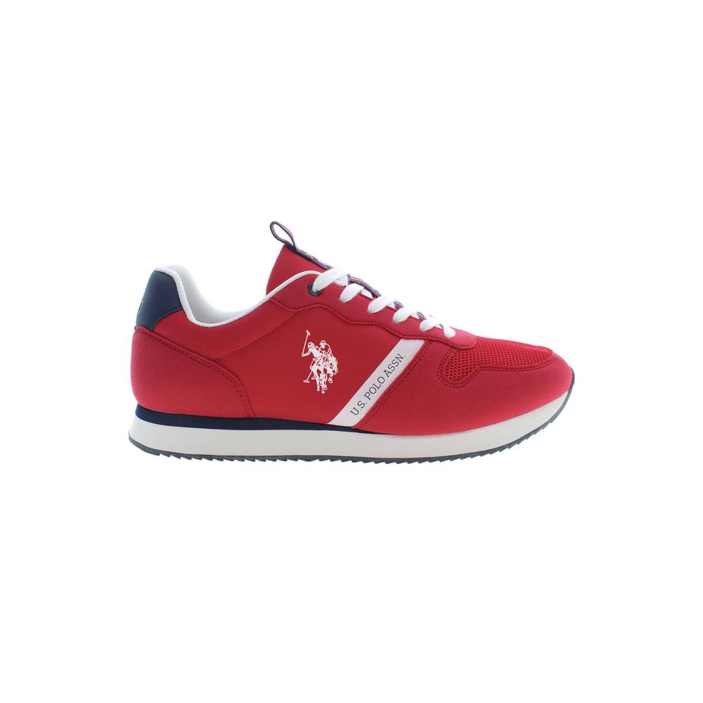 U.S. POLO ASSN. Red Canvas Sneaker with Athletic Heritage