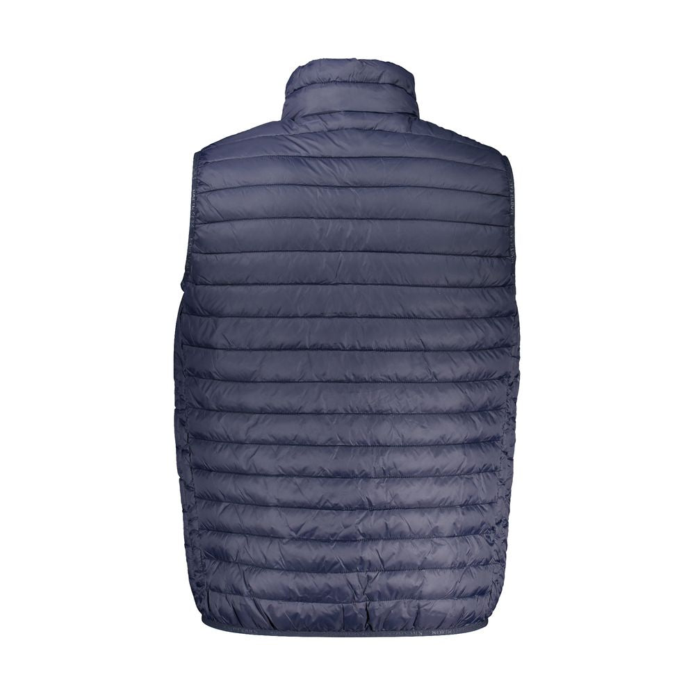 North Sails Blue Cotton Jacket - Luxe Outerwear Essential