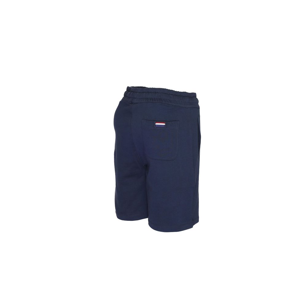 U.S. POLO ASSN. Blue Cotton Shorts with Timeless Charm